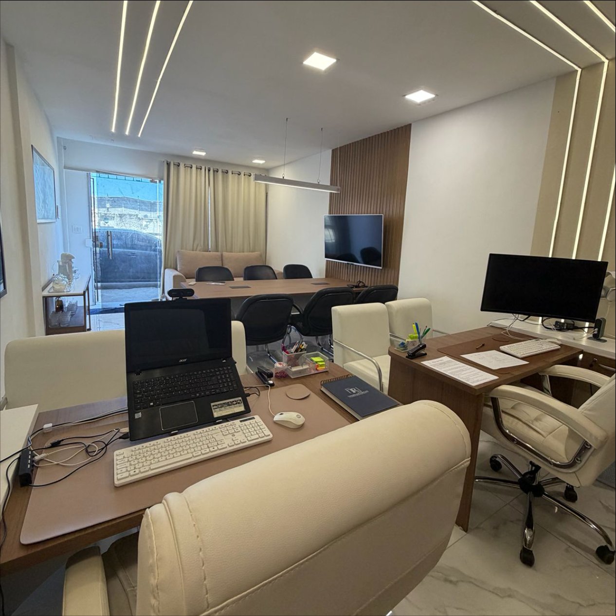 Sala de reuniões do escritório